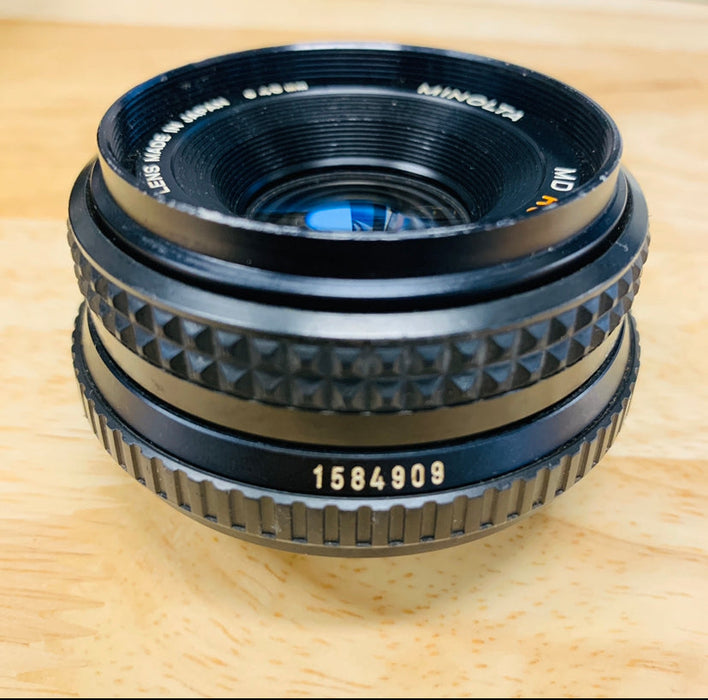 Minolta MD Rokkor-X 45mm F1:2 {49}