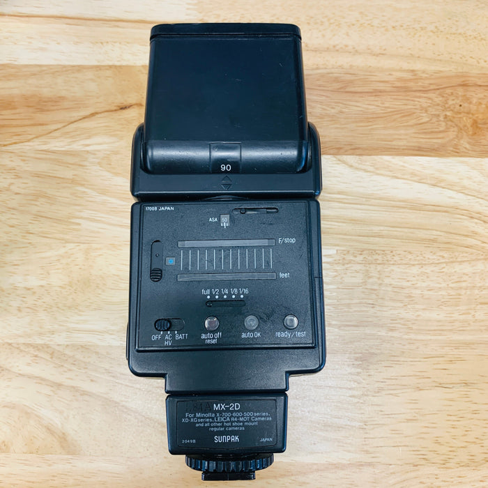 Sunpak auto 422 D Thyristor Electronic Flash