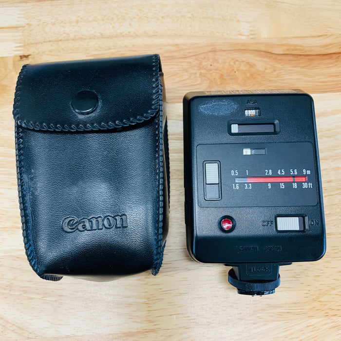 Canon Speedlite 188A Electronic Flash with Original Case
