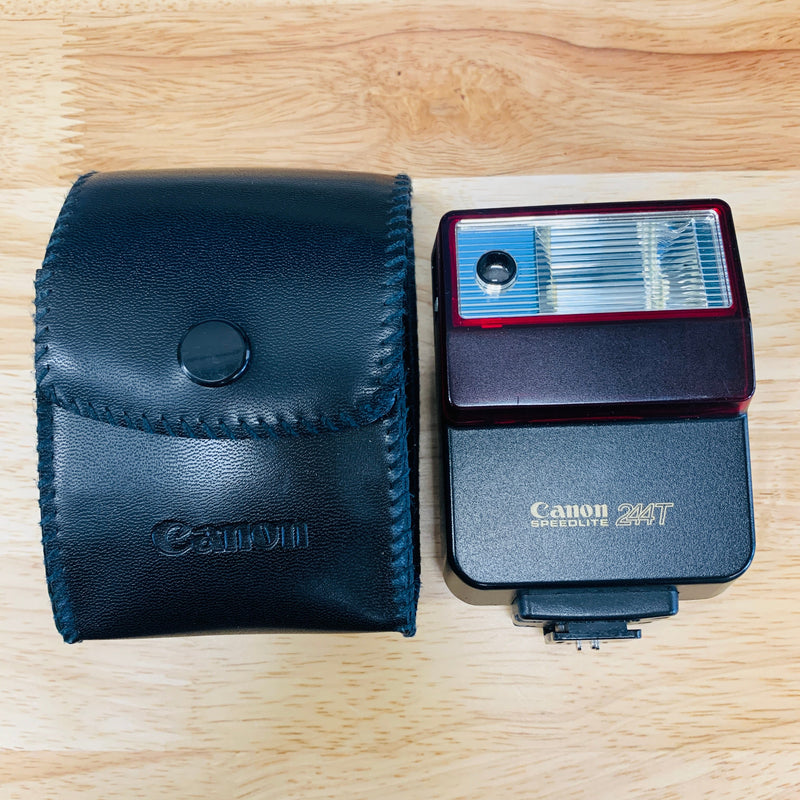 Canon Speedlite 244T Electronic Flash with Case
