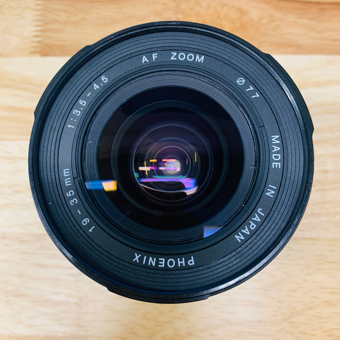 Phoenix 19-35mm F/3.5-4.5 AF Lens For Canon EF Mount {77}