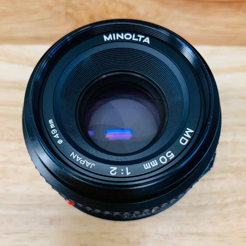 Minolta 50mm F/2 MD Mount Manual Focus Lens {49}