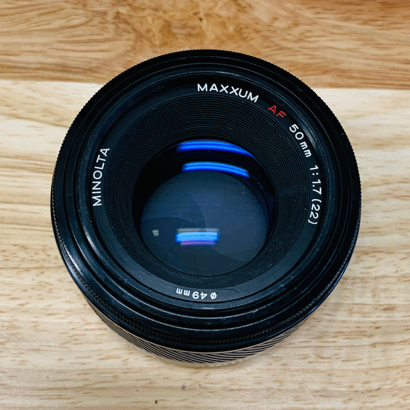 Minolta Maxxum AF 50mm f1.7 {49} for Minolta Maxxum