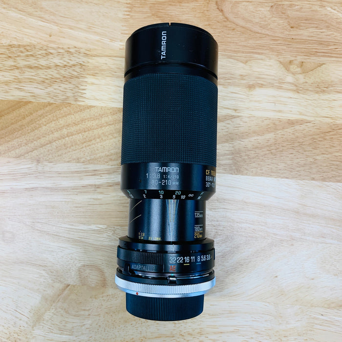 Tamron 80-210mm F/3.8-4 CF Tele Macro (Adaptall 2) Lens for Canon FD {58}