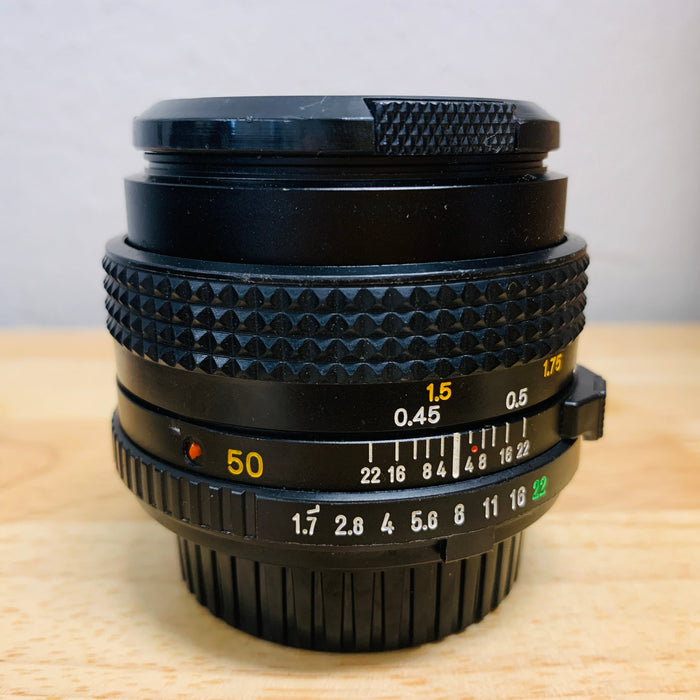 Minolta 50mm F/1.7 MD Mount Manual Focus Lens {49}