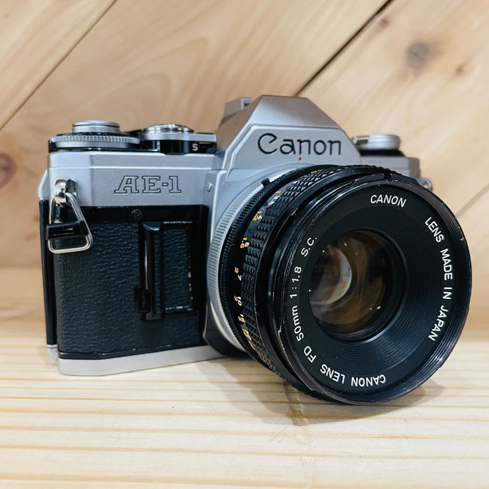 Canon AE-1 W/ 50mm 1.8 FD Lens S#1460723
