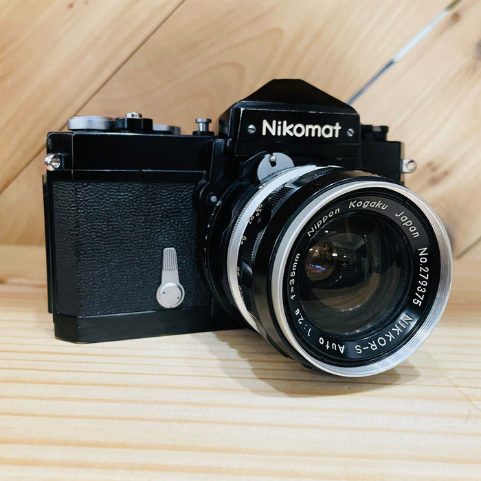 Nikomat FTN with 35mm 2.8 Nikkor S#3733514