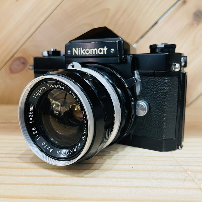 Nikomat FTN with 35mm 2.8 Nikkor S#3733514