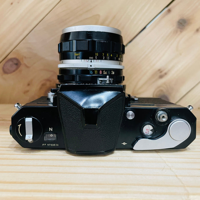 Nikomat FTN with 35mm 2.8 Nikkor S#3733514