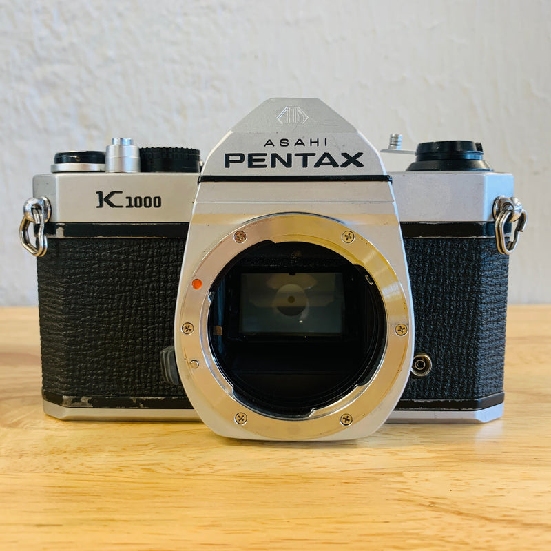 Pentax K1000 35mm Camera Body Only, Chrome