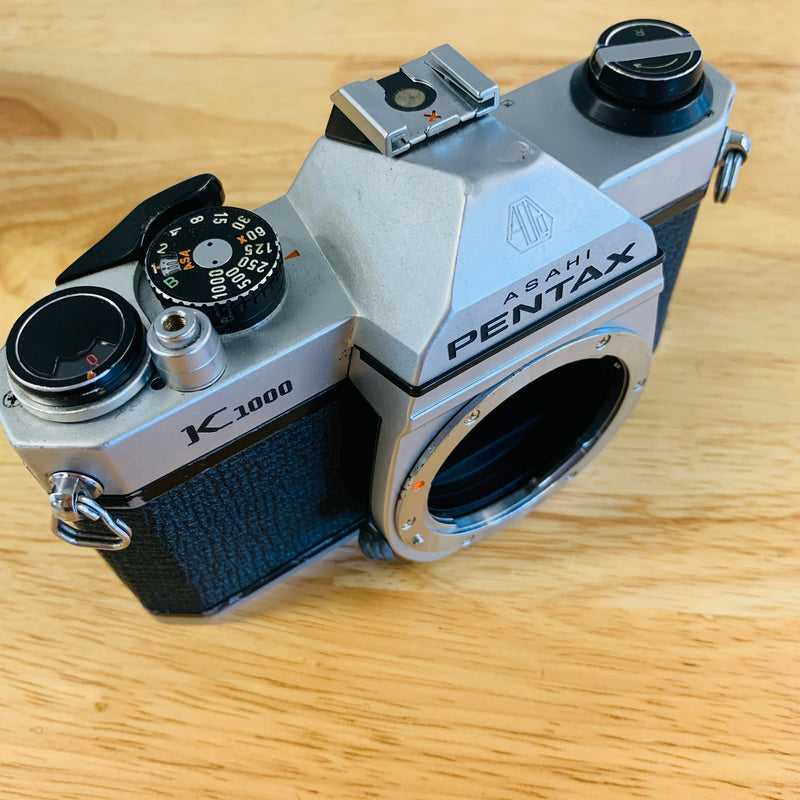 Pentax K1000 35mm Camera Body Only, Chrome