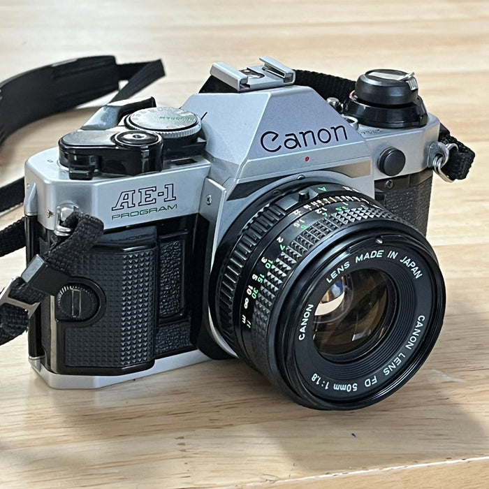 Canon AE-1 Program w/ 50mm f/1.8 Lens