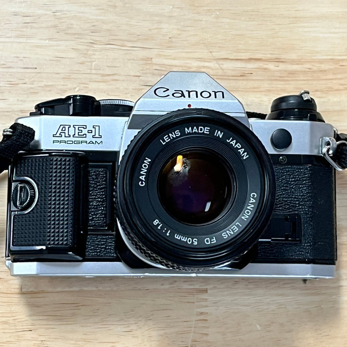 Canon AE-1 Program w/ 50mm f/1.8 Lens