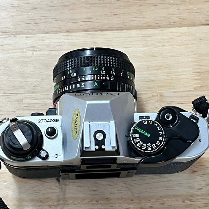 Canon AE-1 Program w/ 50mm f/1.8 Lens