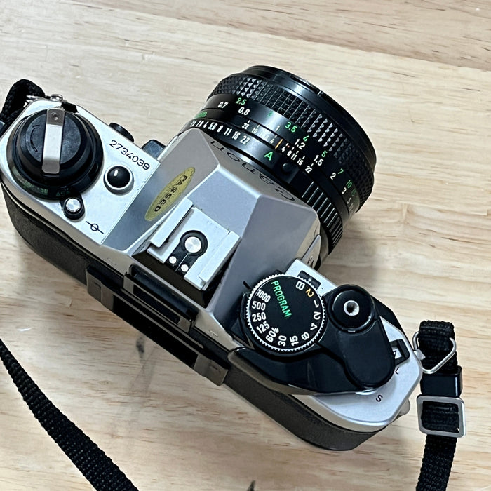 Canon AE-1 Program w/ 50mm f/1.8 Lens
