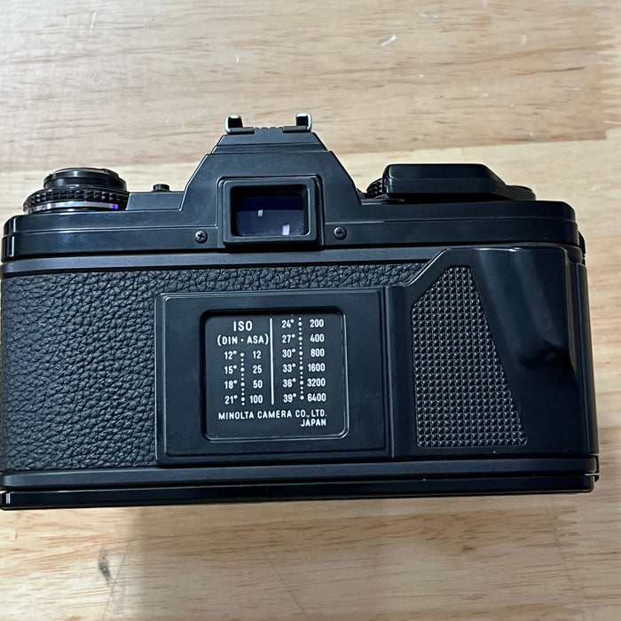Minolta X-700 SLR Film Camera Body, Black W/ 50mm 2.0