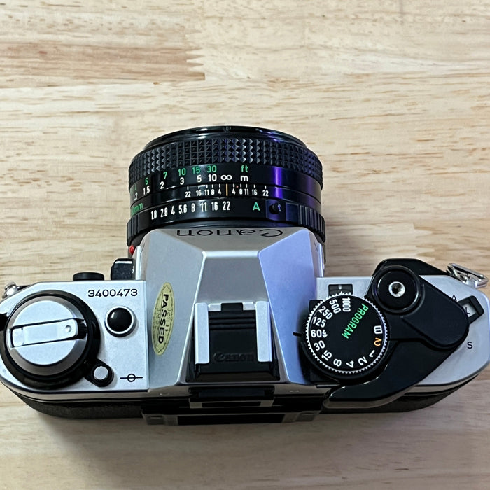 Canon AE-1 Serial #3400473 with Canon 50mm f/1.8