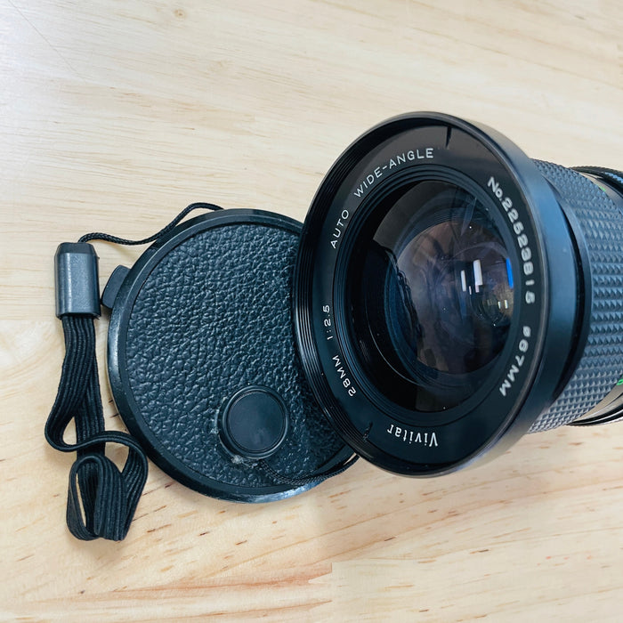 Vivitar 28mm wide angle lens Canon FD Lens 1.8 S#22523815