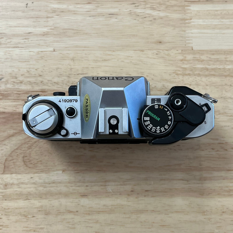 Canon AE-1 Program Serial #4192879 Body  #6015192 (Lens) FD