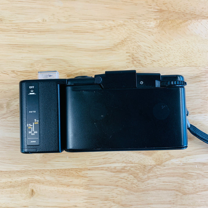 Olympus XA2 35mm Camera, Black with A11 Flash