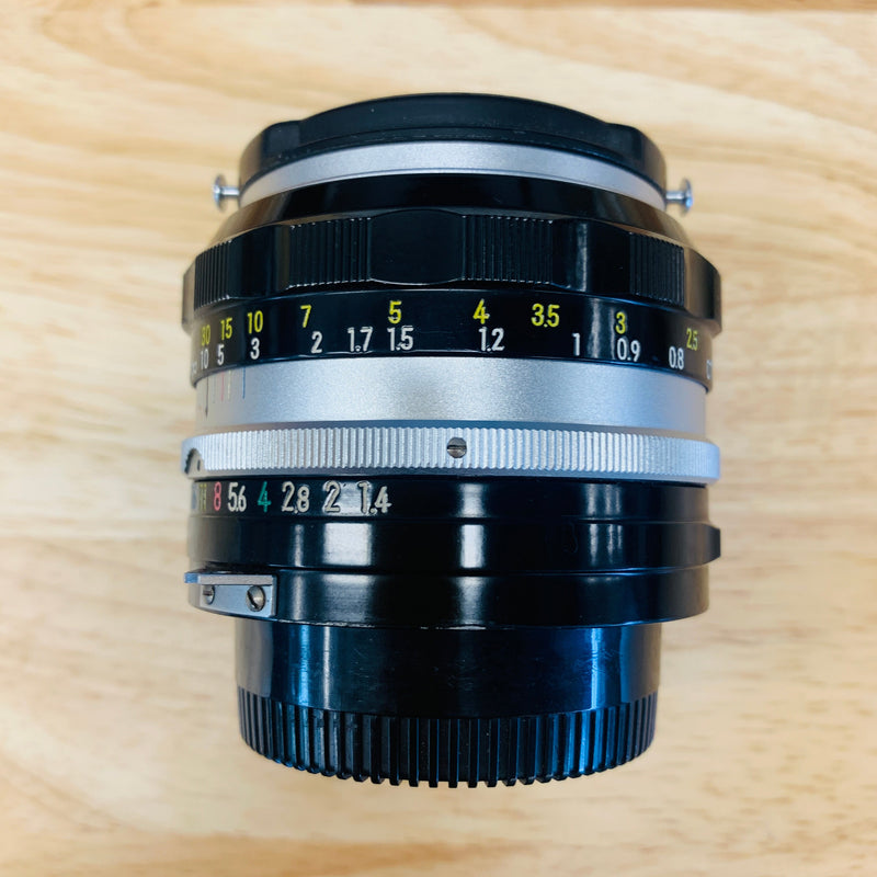 Nikon 50mm f/1.4 NIKKOR-S Auto Non AI Manual Focus Lens, Chrome {52}