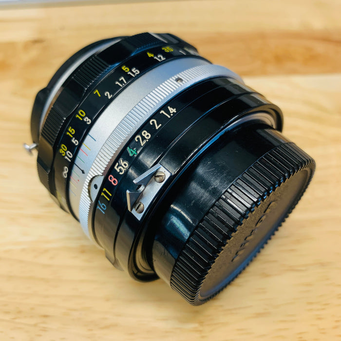 Nikon 50mm f/1.4 NIKKOR-S Auto Non AI Manual Focus Lens, Chrome {52}
