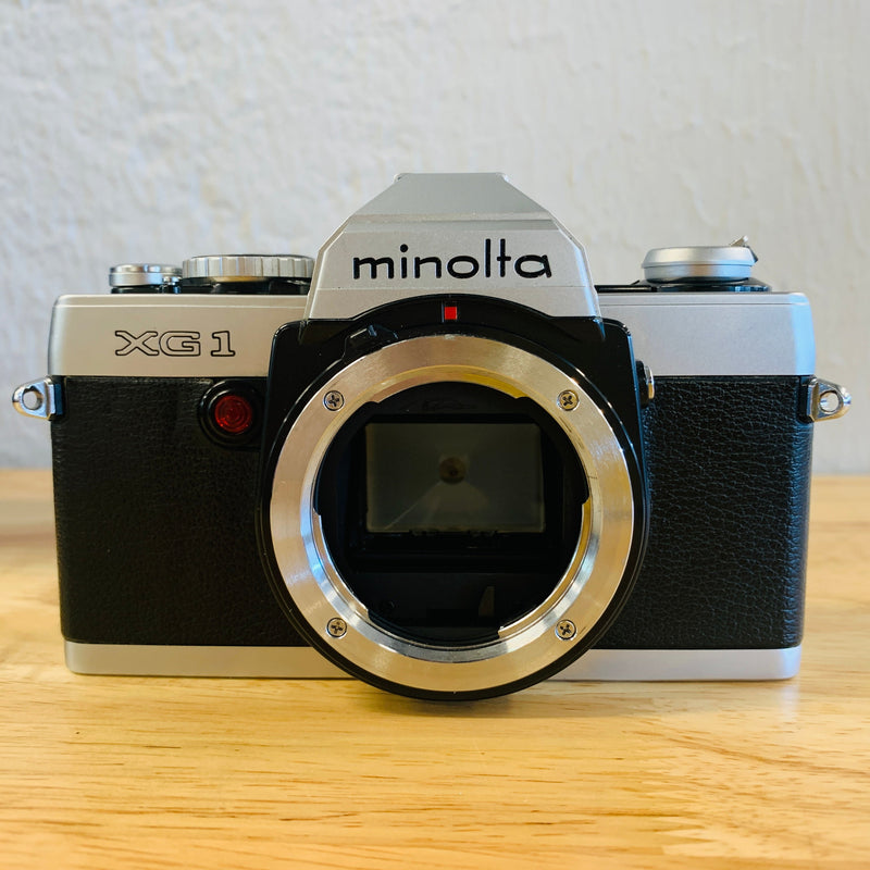 Minolta XG-1 35mm Camera Body, Chrome