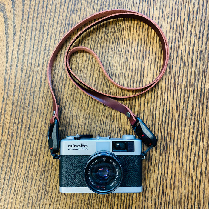 Leather Neck Strap with Quick Release