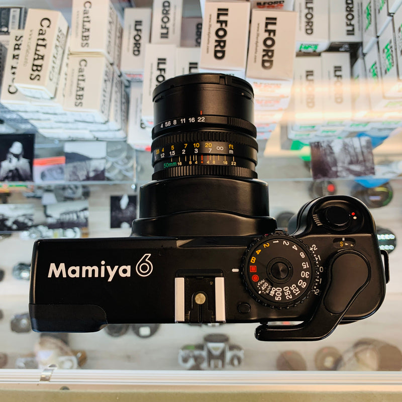 Mamiya 6 with Mamiya 50mm F/4 G L Lens {58} 307492
