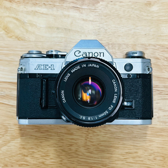 Canon AE-1 + 50mm 1.8