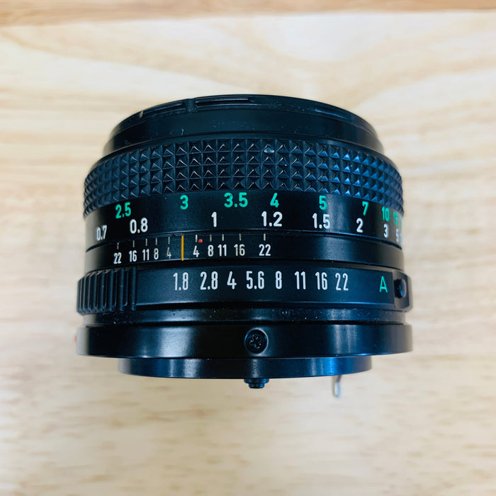 Canon 50mm F/1.8 FD Mount Lens {52}