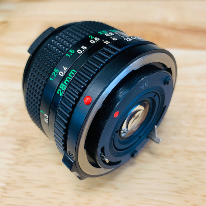 Canon 28mm f/2.8 FD Mount Lens {52}