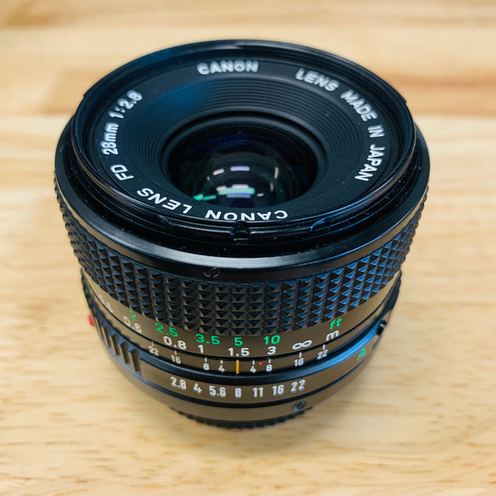 Canon 28mm f/2.8 FD Mount Lens {52}
