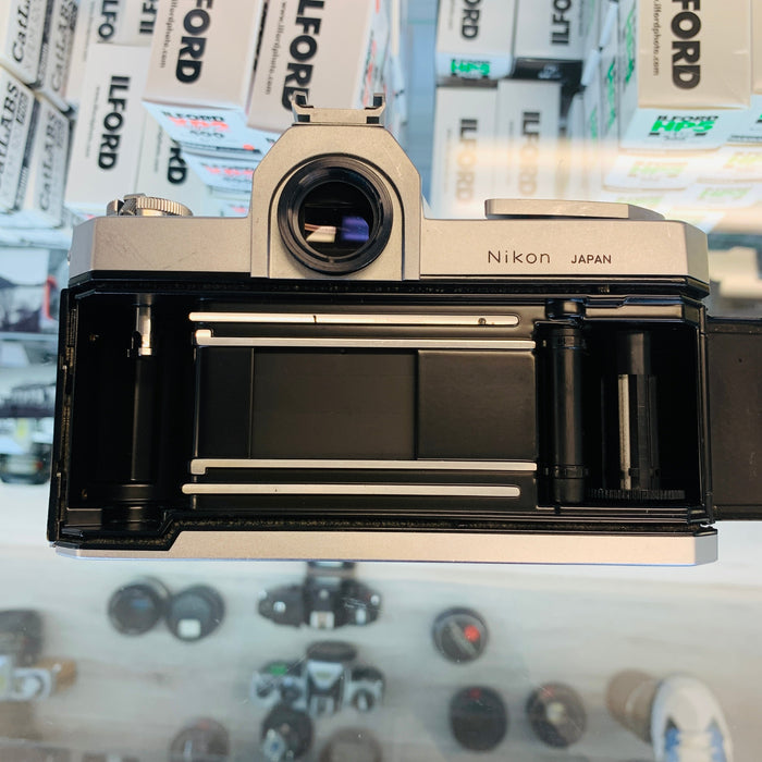 Nikon Nikkormat FTN (Non AI) 35mm Camera Body, Chrome