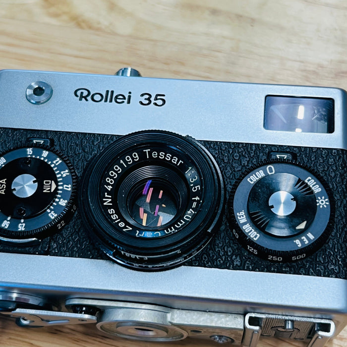 (Refurbished) Rollei 35 with Carl Zeiss Tessar 40mm 3.5