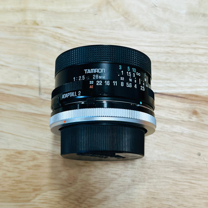 Tamron ADAPTALL 2 28mm 2.5 with Canon FD Mount