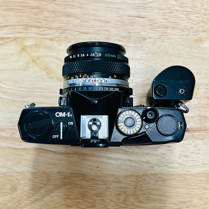 Olympus OM-1N + Zuiko 50mm 1.8 + OM Winder 2