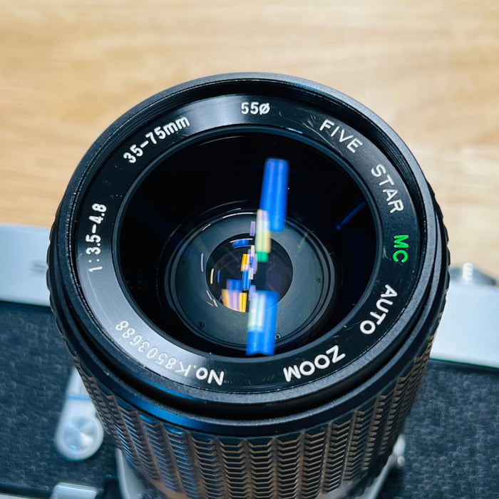 Minolta SRT102 + Five Star MC 35-75mm 3.5-4.8