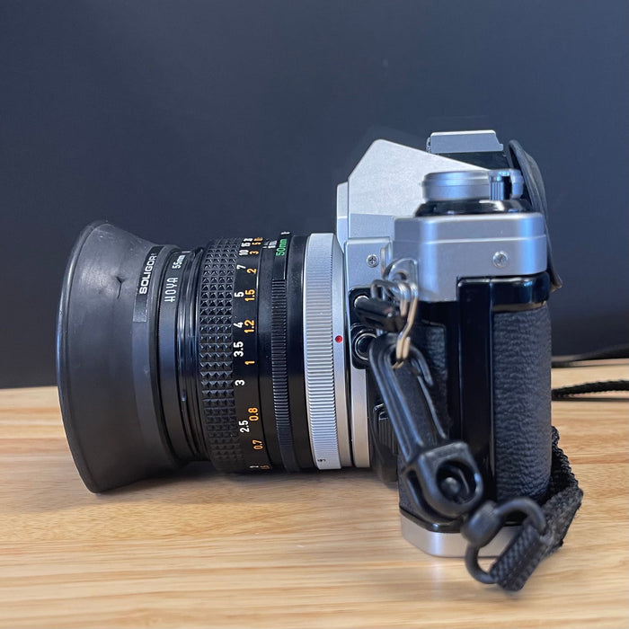 Canon AE-1 with 50mm F1.8 Lens (FD mount)