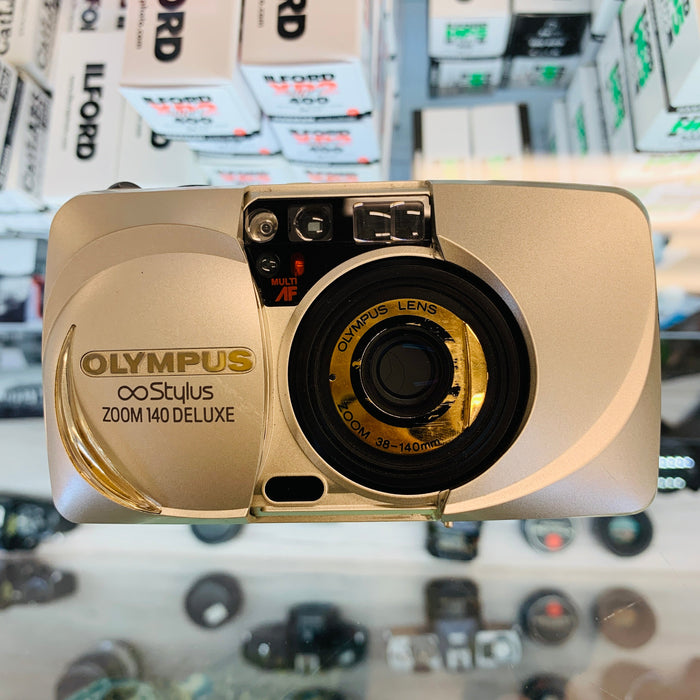 Olympus Stylus Zoom 140 Deluxe Point and Shoot