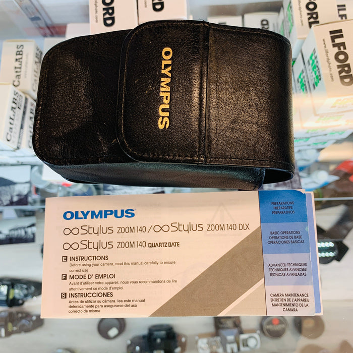 Olympus Stylus Zoom 140 Deluxe Point and Shoot