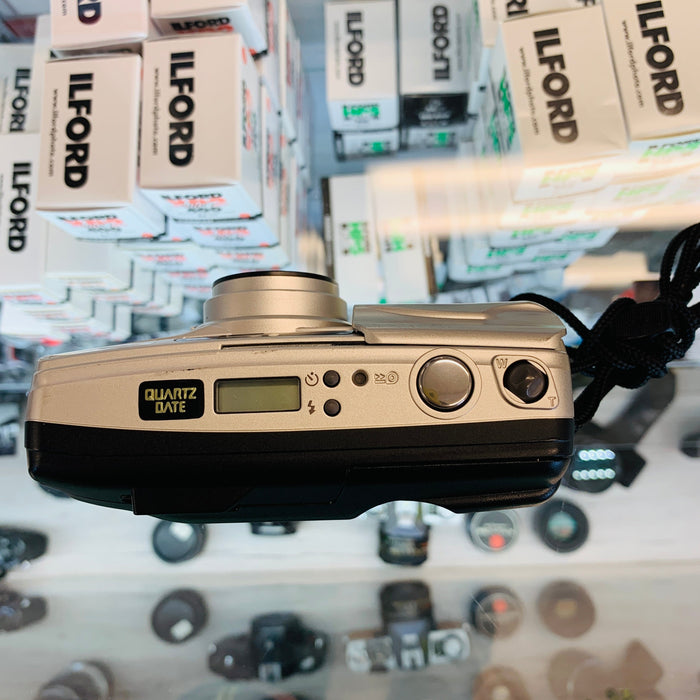 Olympus Infinity Zoom 80 AF 35mm Quartz Date Film Camera Serial No: 6021248