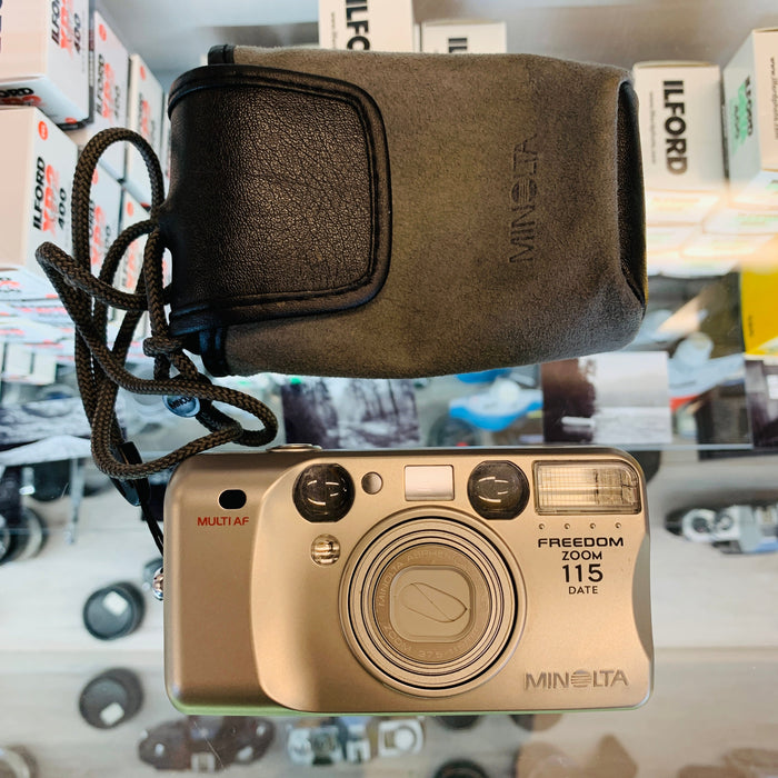 Minolta Freedom Zoom 115 Date Multi AF Point and Shoot