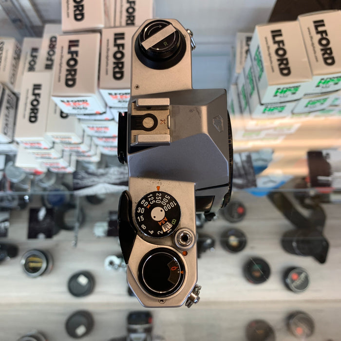 Pentax K1000 35mm Camera Body, Chrome