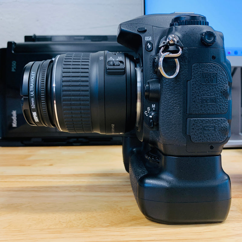Nikon D200 with AF-S Nikkor 18-55mm Lens and Sunpak 52mm UV Filter