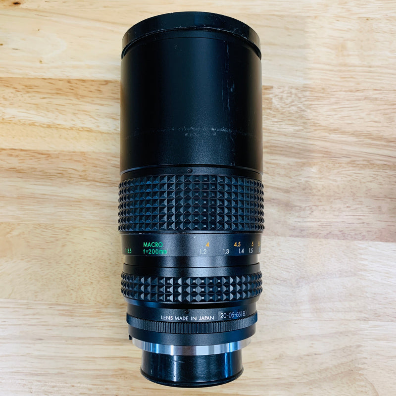 Focal MC Auto Zoom 1:3.5 f=80-200mm Camera Lens 67mm for Minolta MD Mount