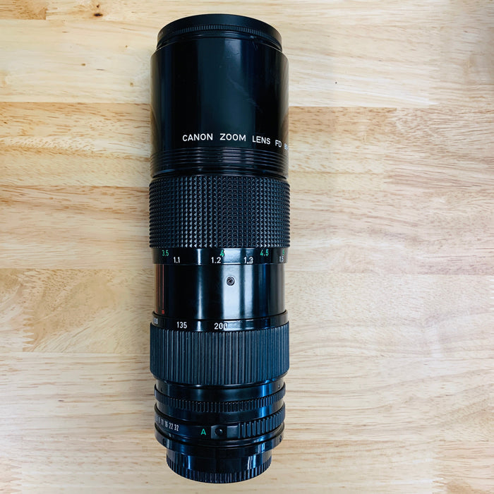 Canon Zoom 80-200mm F/4 2-Touch FD Mount Lens