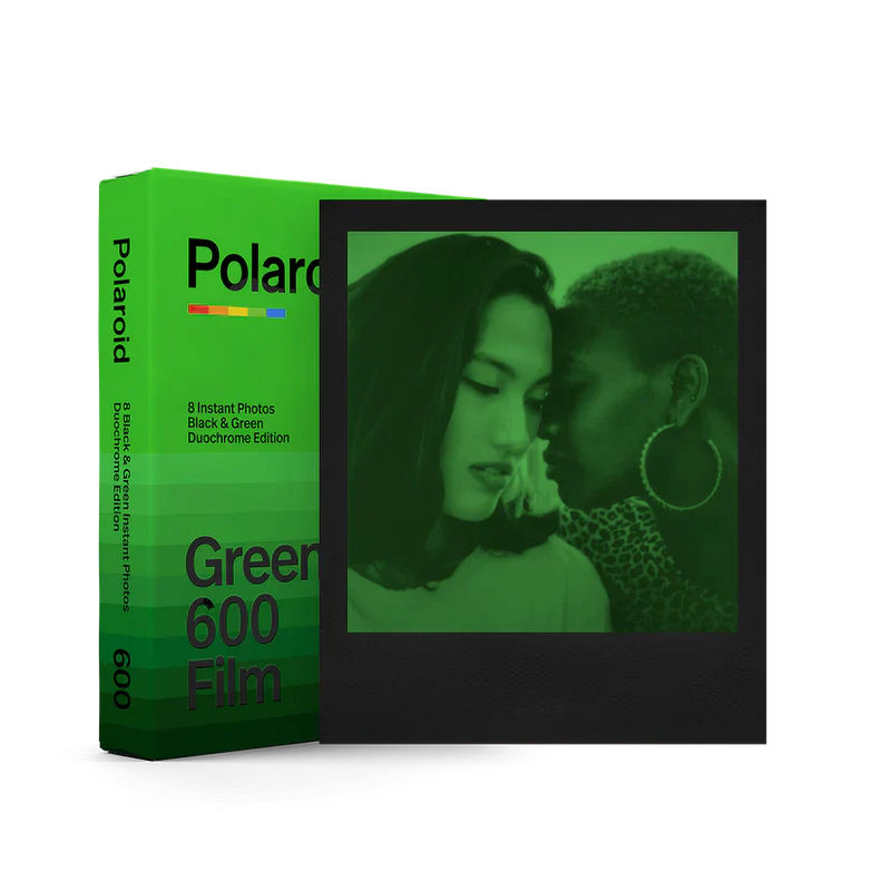 Polaroid Black & Green 600 Film – Duochrome Edition