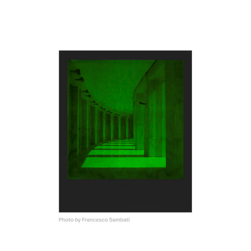 Polaroid Black & Green 600 Film – Duochrome Edition