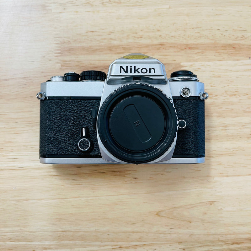 Nikon FE SLR + Nikon Series E 36-72mm f3.5